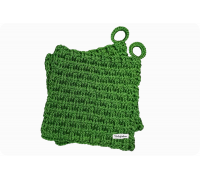1 Paar Topflappen grüne Stäbchen