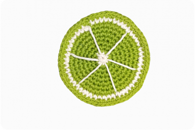 Untersetzer - Limette